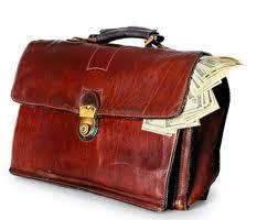 Портфель с деньгами